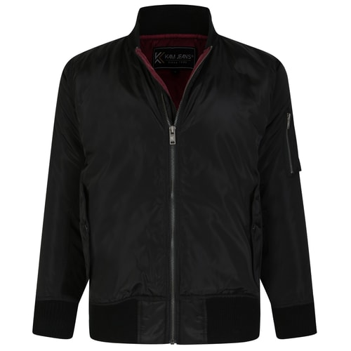 KAM Bomber Jacket Black